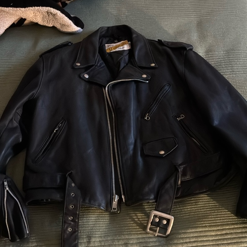 SCHOTT NYC PERFECTO!!! Gold find